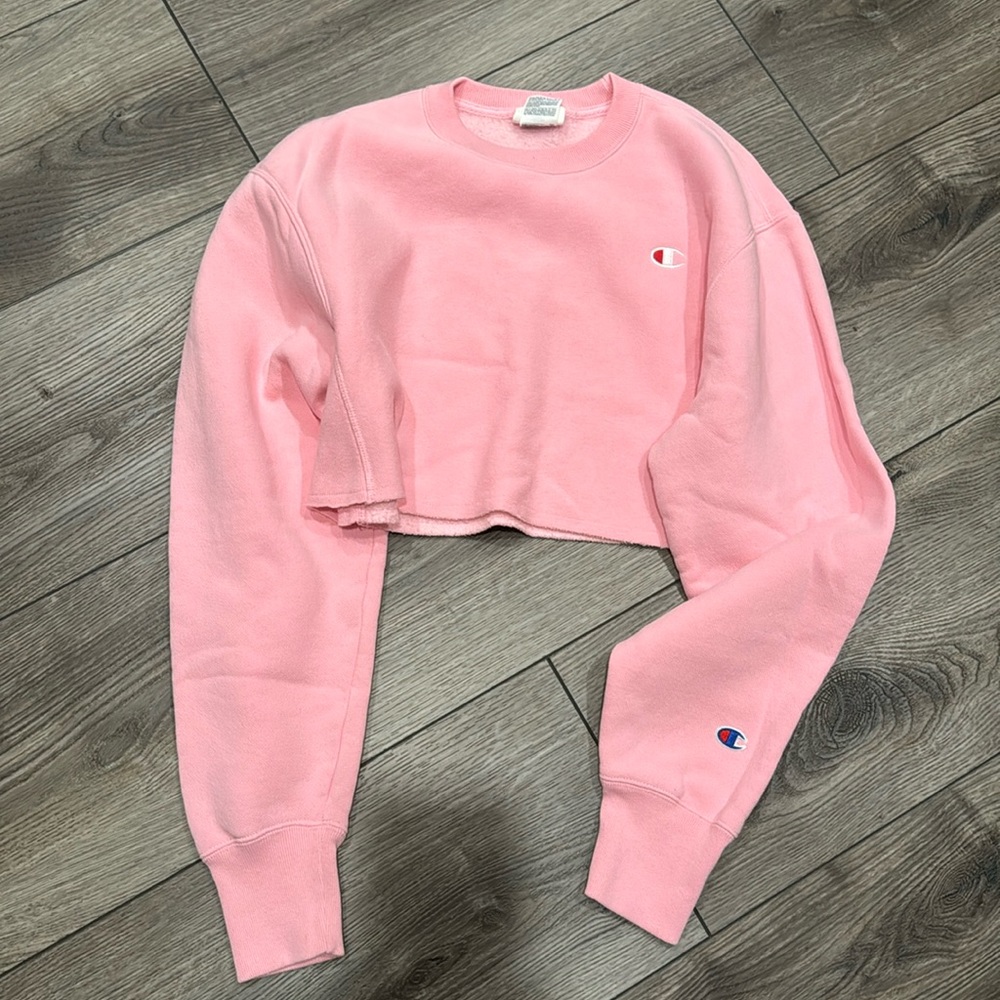 Champion crop crewneck